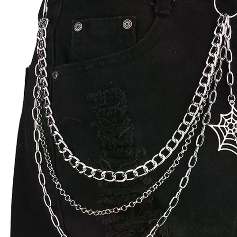 Men'S Accessories Chain - Fashion Punk Metal Pants Chain Hip