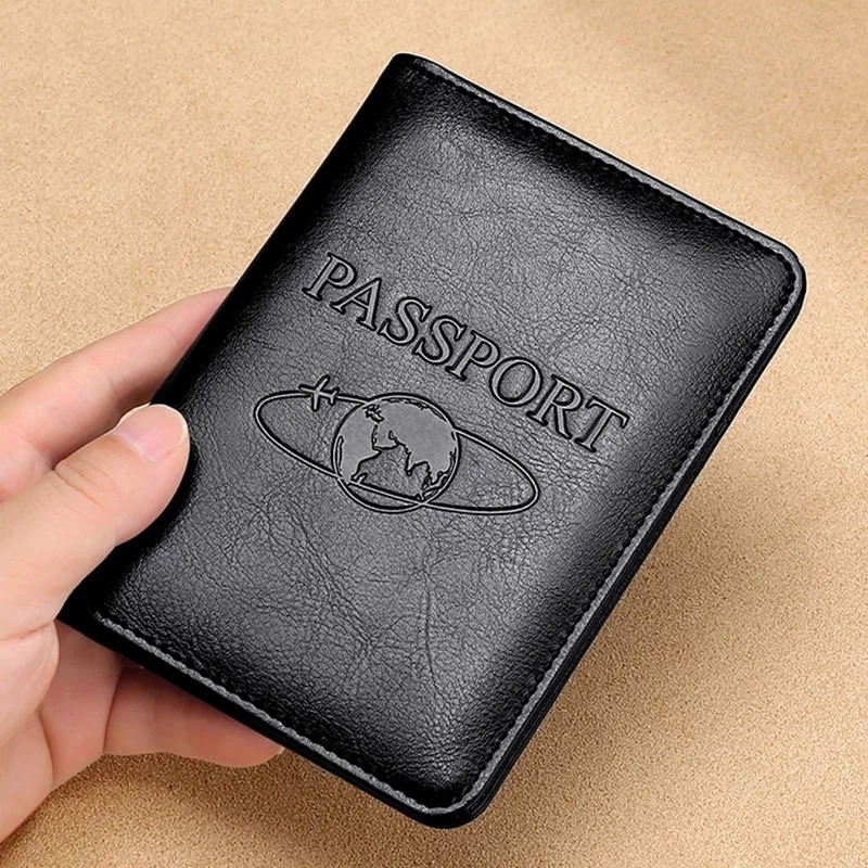 Unisex Genuine Leather Passpor - Passport Wallet Rfid reseña y precio