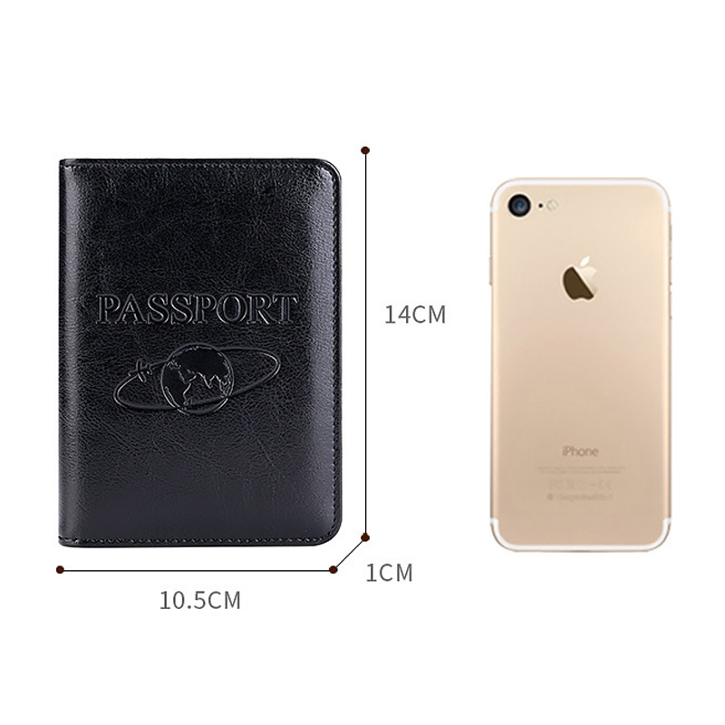 Unisex Genuine Leather Passpor - Passport Wallet Rfid reseña y precio