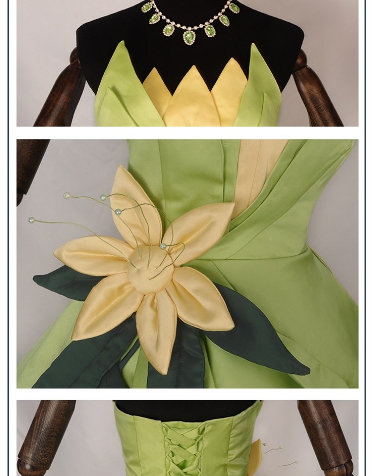 Princess Tiana Dress Cosplay C - Men Accessories Pack reseña y precio