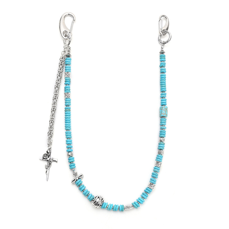 Boho Punk Jean Chain Handmade  - Men Accessories Pk reseña y precio