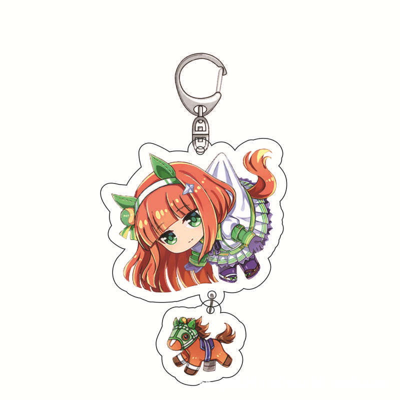 Anime Umamusume Pretty Derby A - Men Keychain Accessories reseña y precio