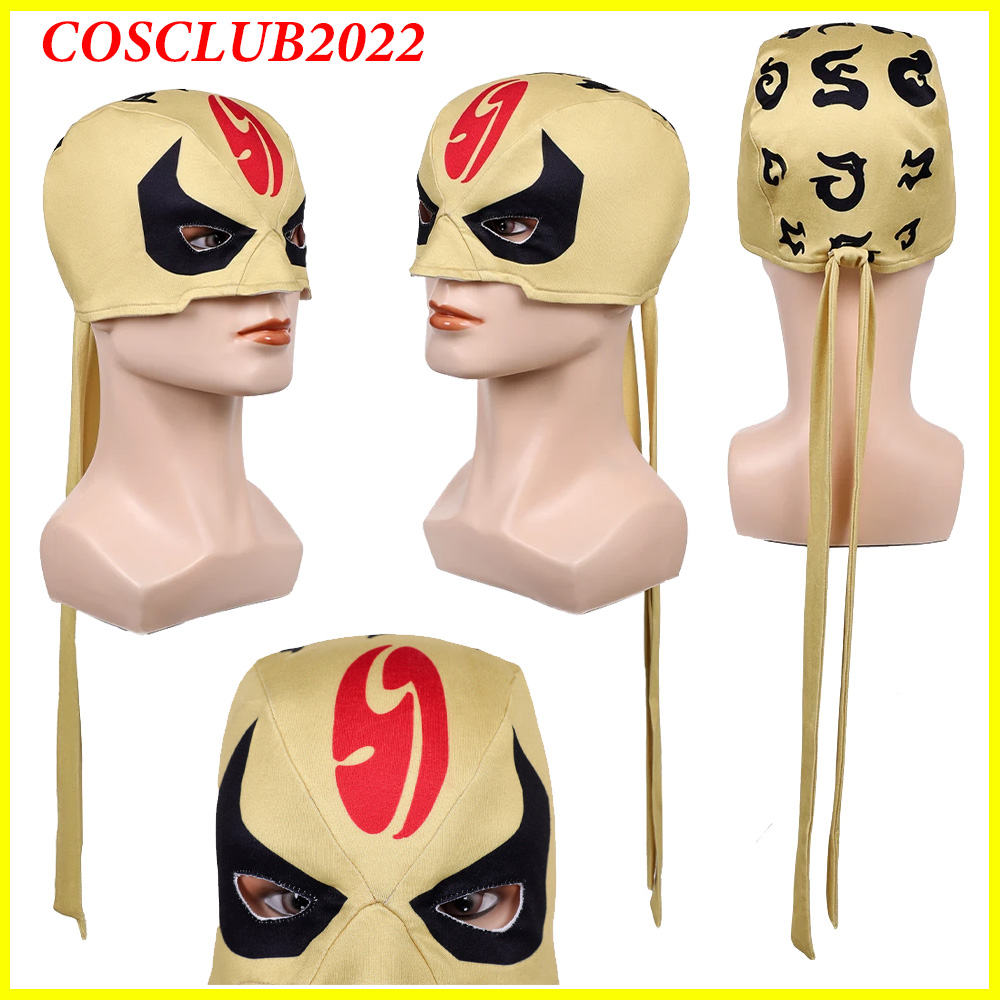 Men Iron Fist Cosplay Yellow H - Men'S Yellow Accessories reseña y precio