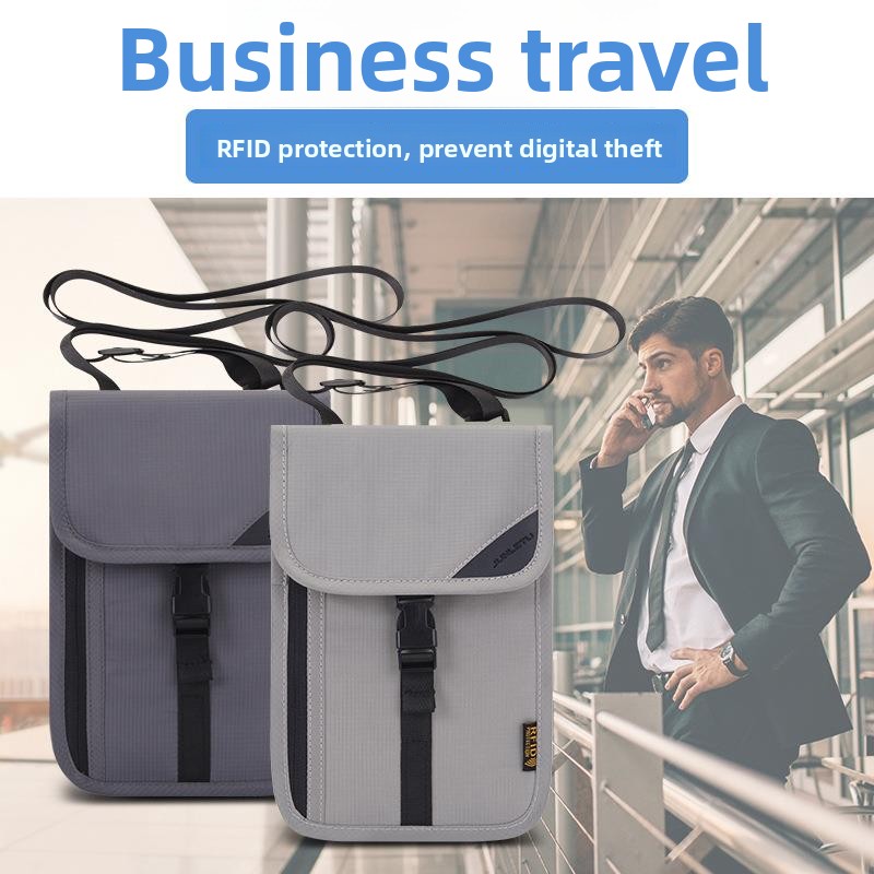 Neck Strap RFID Passport Walle - Passport Wallet Rfid reseña y precio