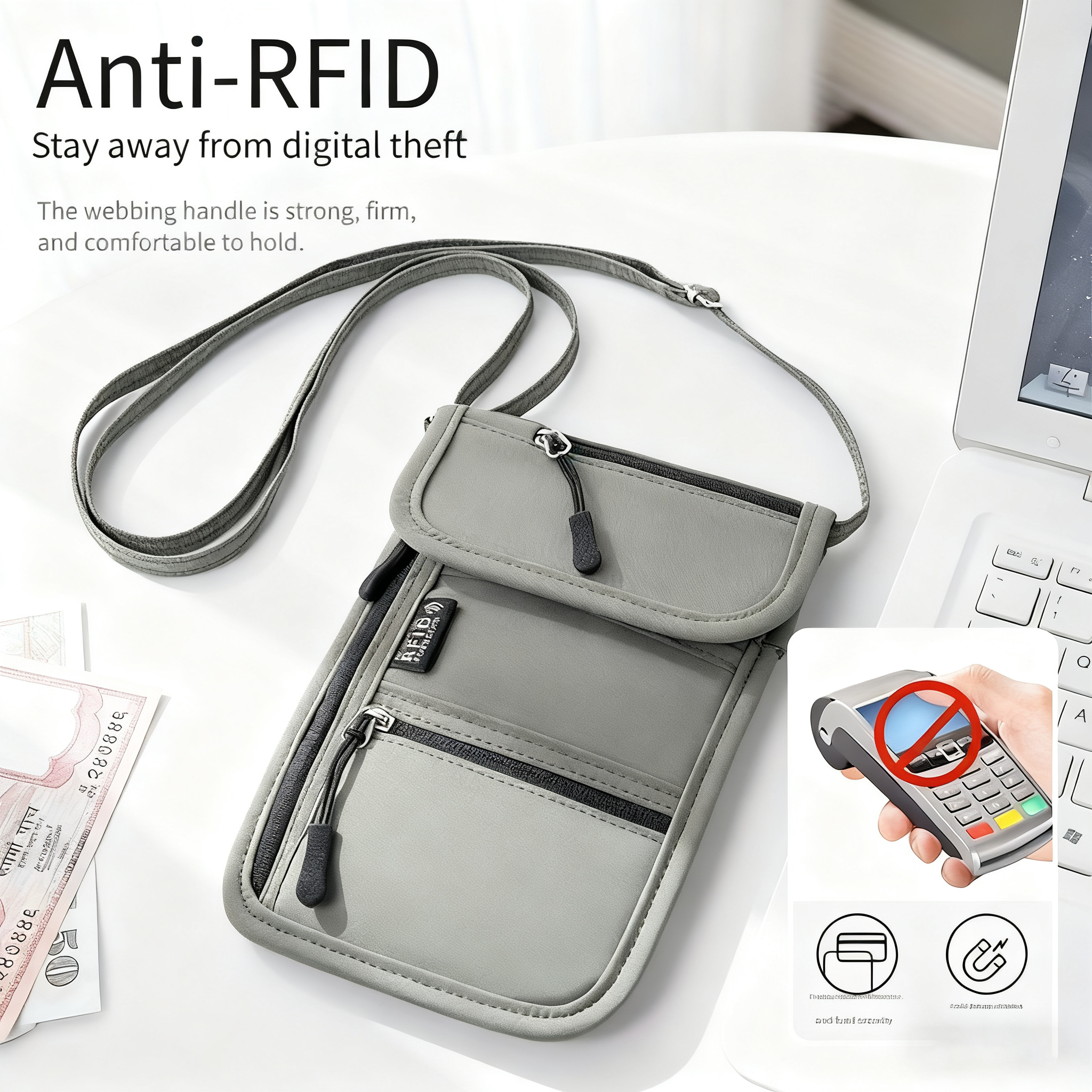 Personal Neck Wallet RFID Bloc - Passport Wallet Rfid reseña y precio