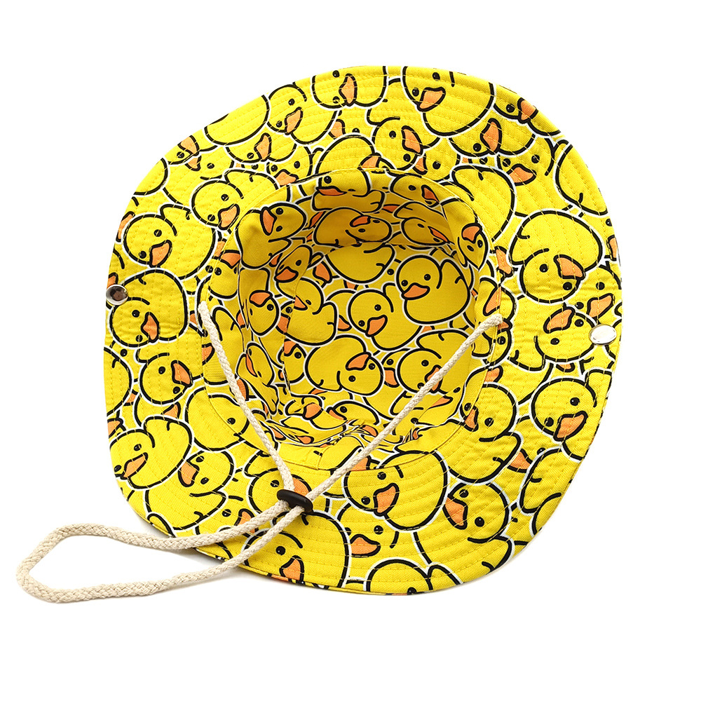 Cute Yellow Duck Cartoon Bucke - Men'S Yellow Accessories reseña y precio