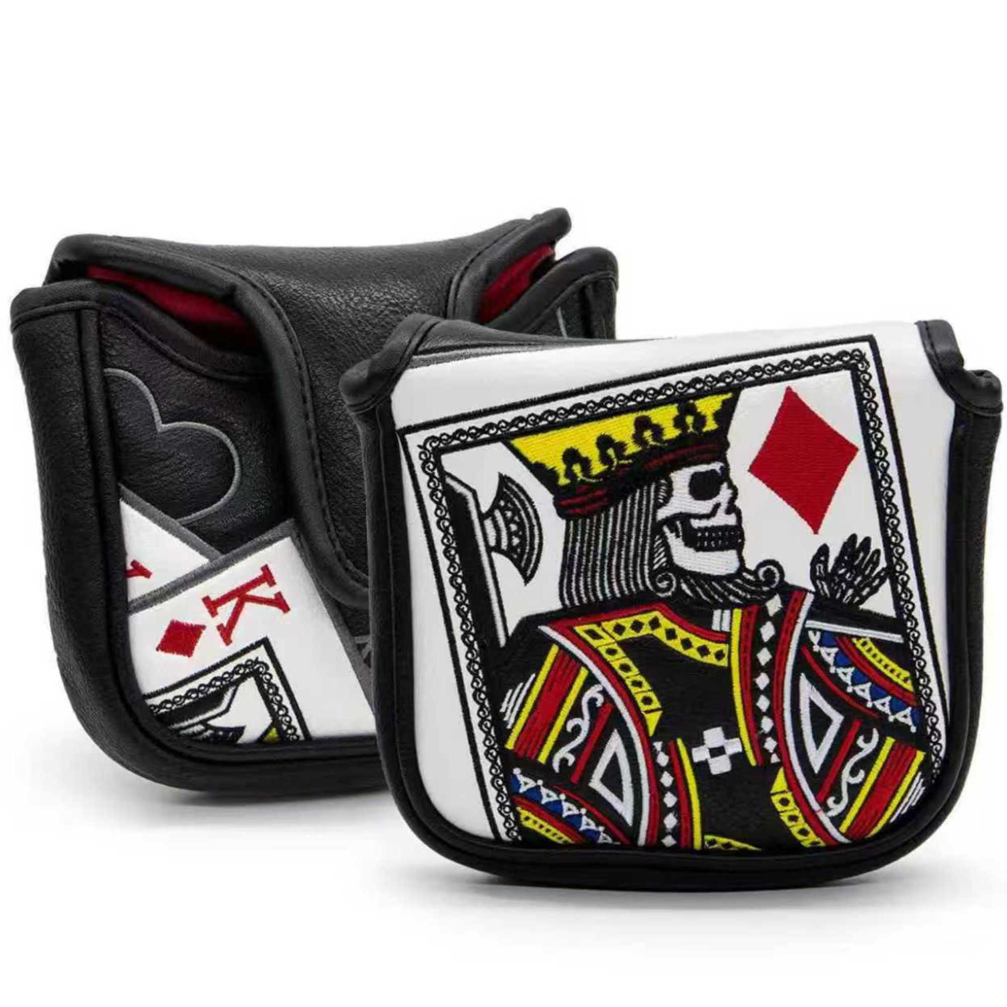 King Of Hearts Embroidered Mal - Men Accessories Usa reseña y precio