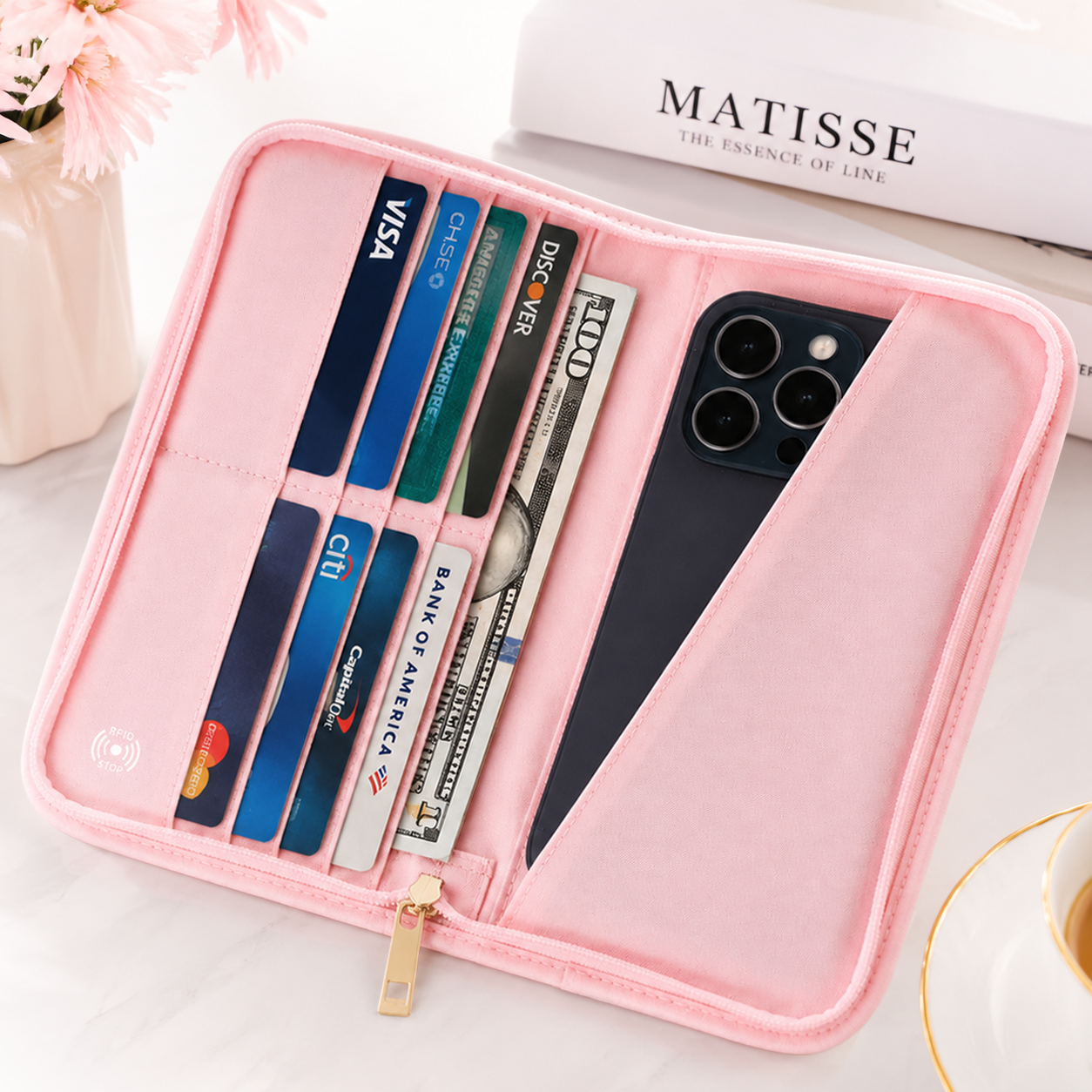 RFID Blocking Passport Holder  - Passport Wallet Rfid reseña y precio