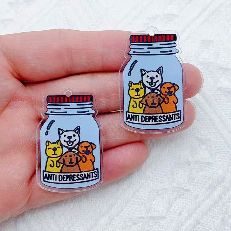 10pcs Halloween cartoon charac - Men Keychain Accessories reseña y precio