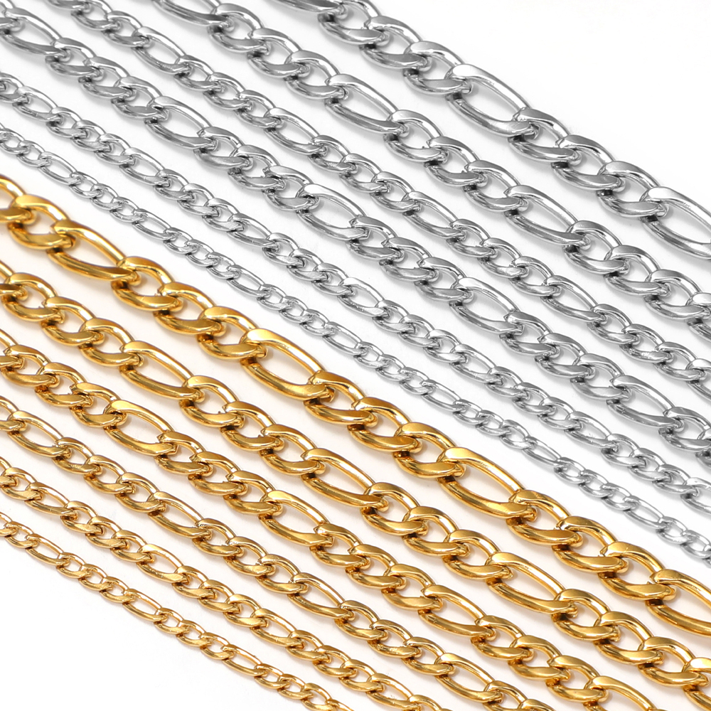 2 Meters Stainless Steel 3:1 N - Men'S Accessories Chain reseña y precio