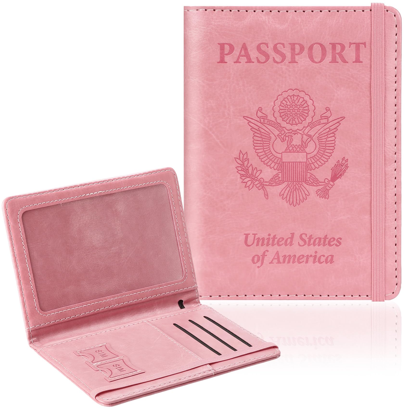 Passport Holder for Travel, Rf - Passport Wallet Rfid reseña y precio