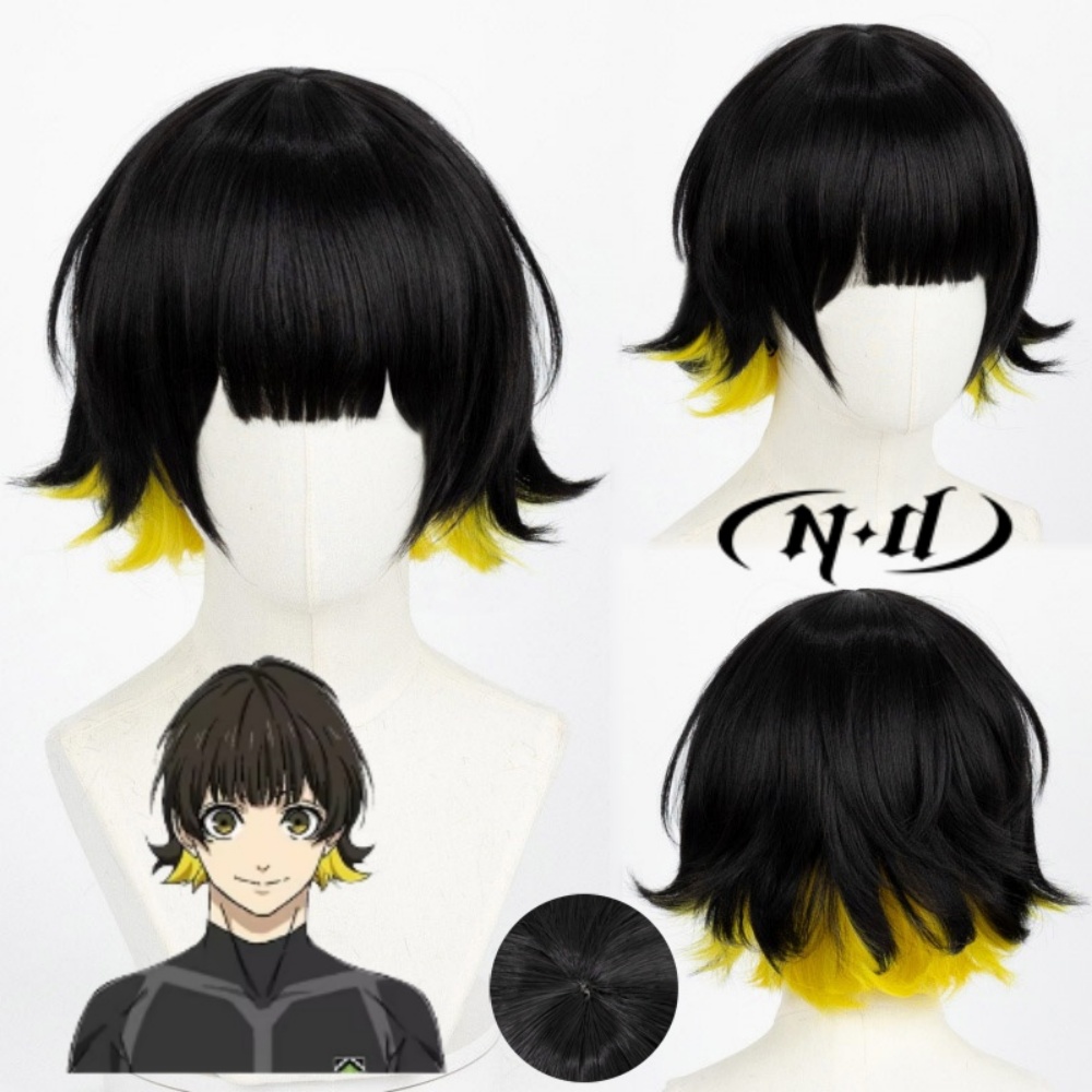 ND Cosplay Wigs BLUE Anime LOC - Men'S Yellow Accessories reseña y precio