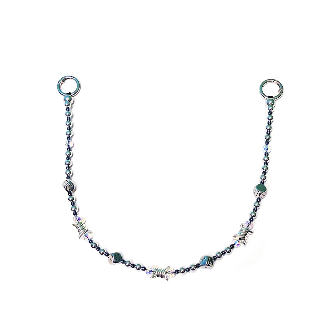 HERLOOK Cool Punk Dice Metal B - Men'S Accessories Chain reseña y precio