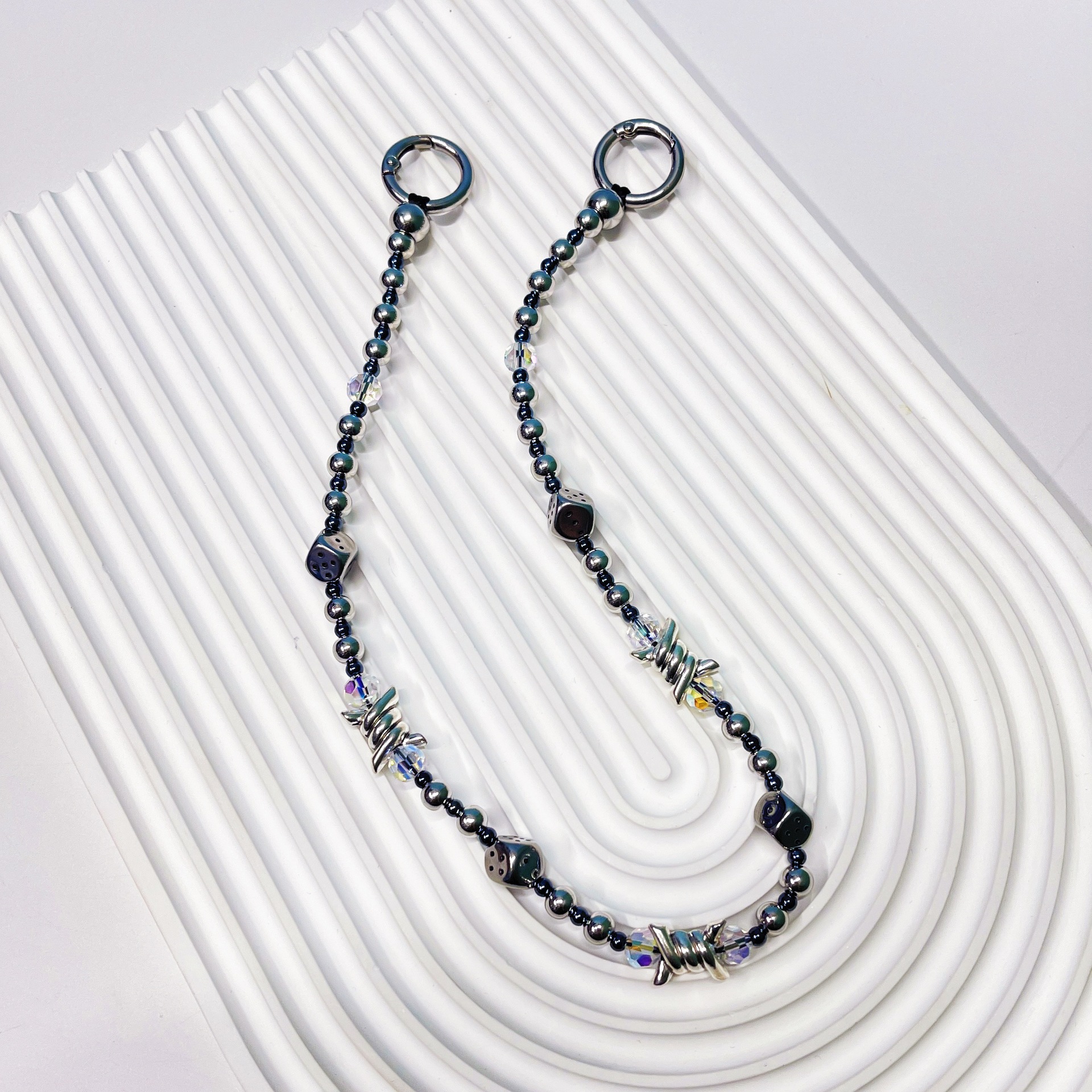 HERLOOK Cool Punk Dice Metal B - Men'S Accessories Chain reseña y precio