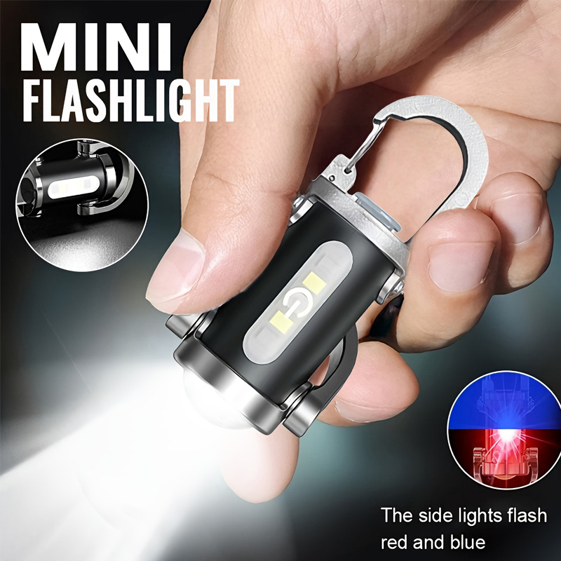 Mini Keychain Flashlight Recha - Men Keychain Accessories reseña y precio