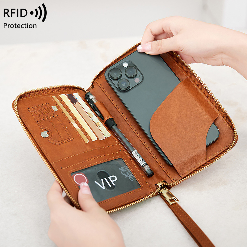New Leather Passport Cover RFI - Passport Wallet Rfid reseña y precio