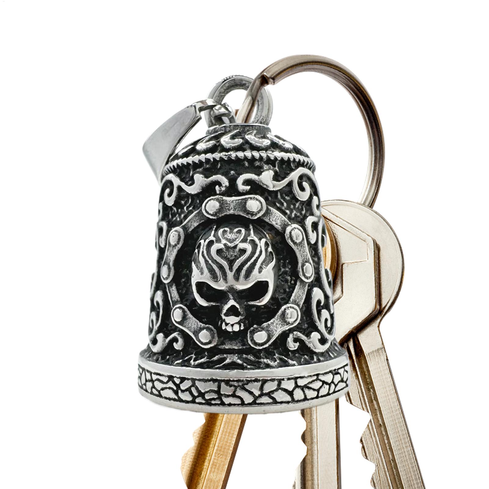 Skull Bell Charm Motorcycle Be - Men'S Accessories Chain reseña y precio