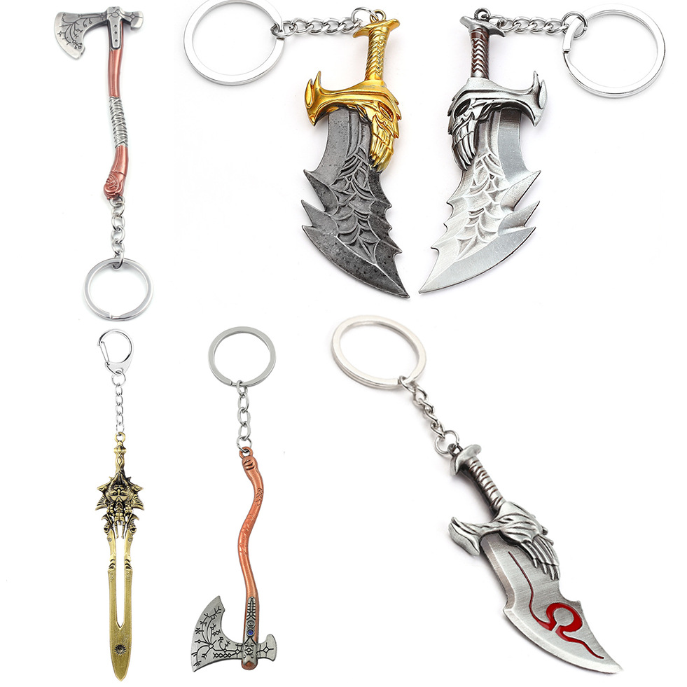God of War 4 Kratos Sword Keyc - Men'S Accessories Chain reseña y precio
