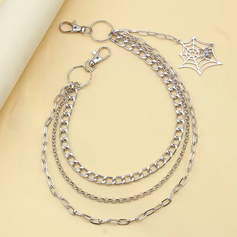 Fashion Punk Metal Pants Chain - Men'S Accessories Chain reseña y precio