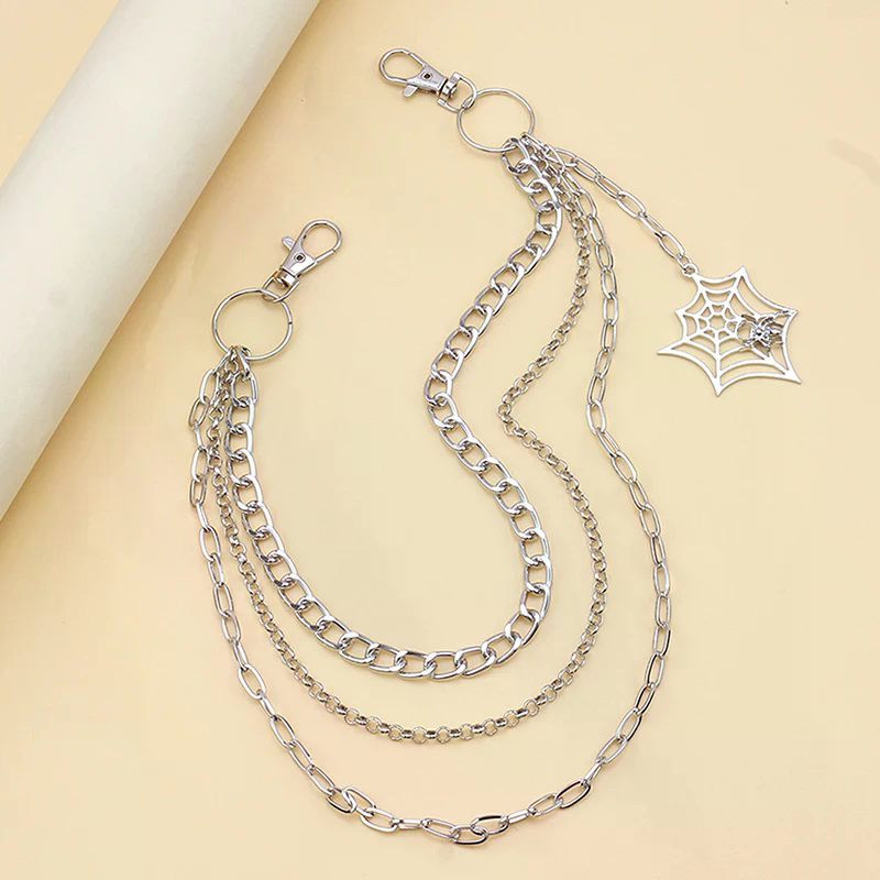 Fashion Punk Metal Pants Chain - Men'S Accessories Chain reseña y precio