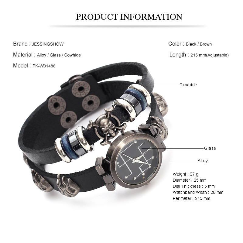 Hip Hop Punk Wristwatch Men Vi - Men Accessories Pk reseña y precio