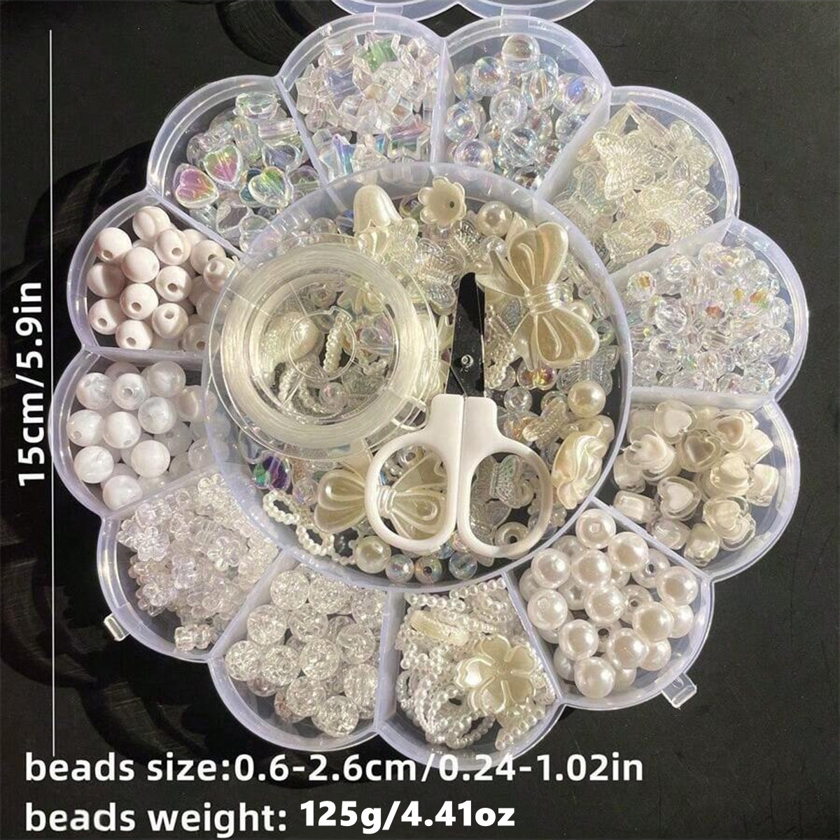 2Set/1Set 13 Grids Acrylic Flo - Men Accessories Jewellery reseña y precio