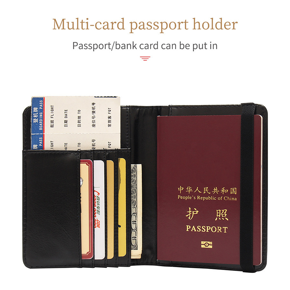Rfid-Passport Holder For Trave - Passport Wallet Rfid reseña y precio