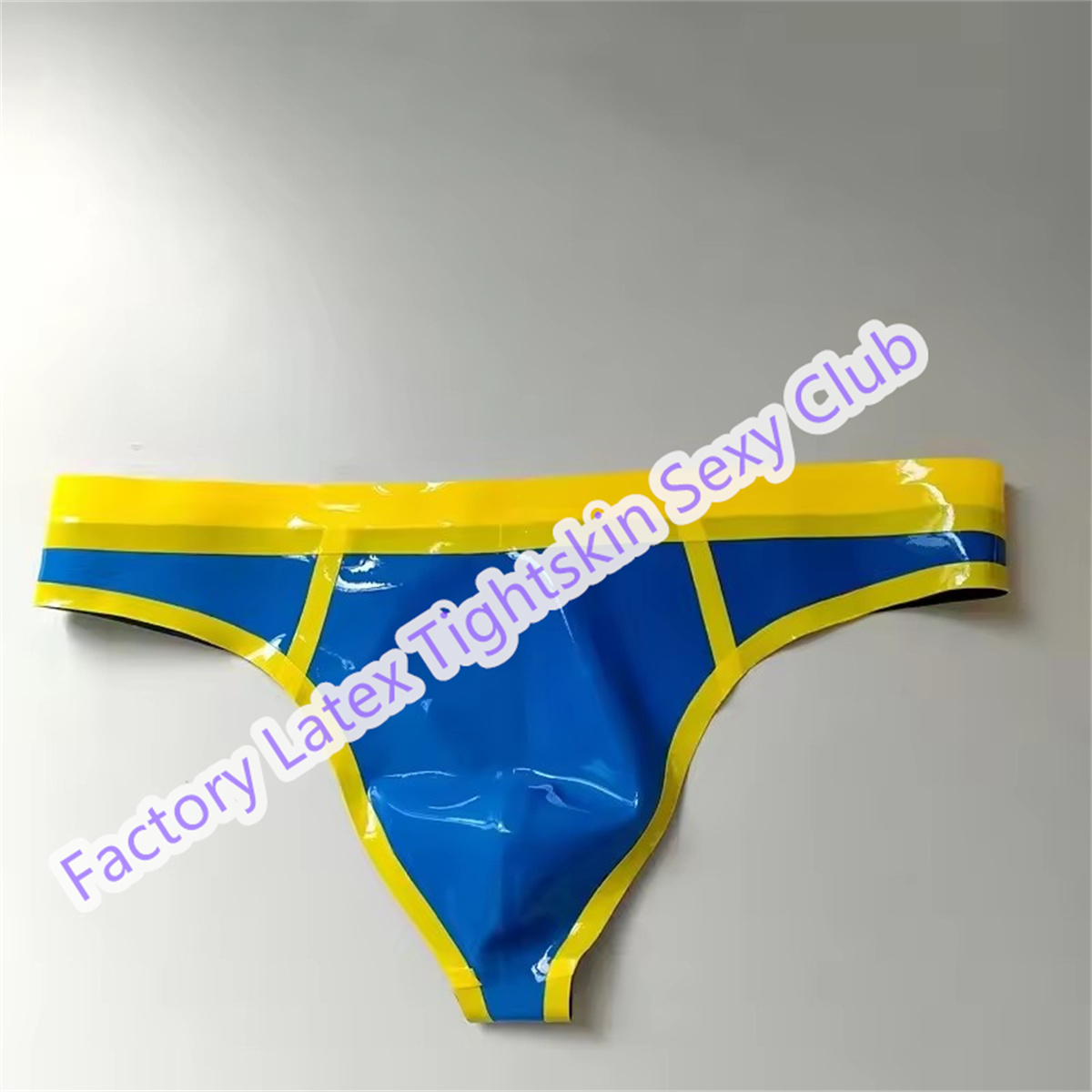 Male Latex Briefs Rubber Short - Men'S Yellow Accessories reseña y precio