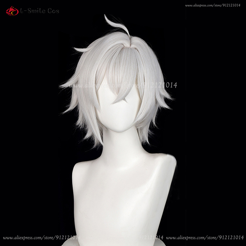 ZZZ Seth Lowell Cosplay Wig 30 - Men Accessories In Silver reseña y precio