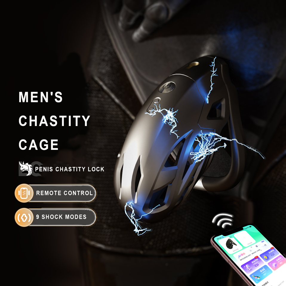 APP Controlled Shock Chastity  - Men Accessories Jewellery reseña y precio