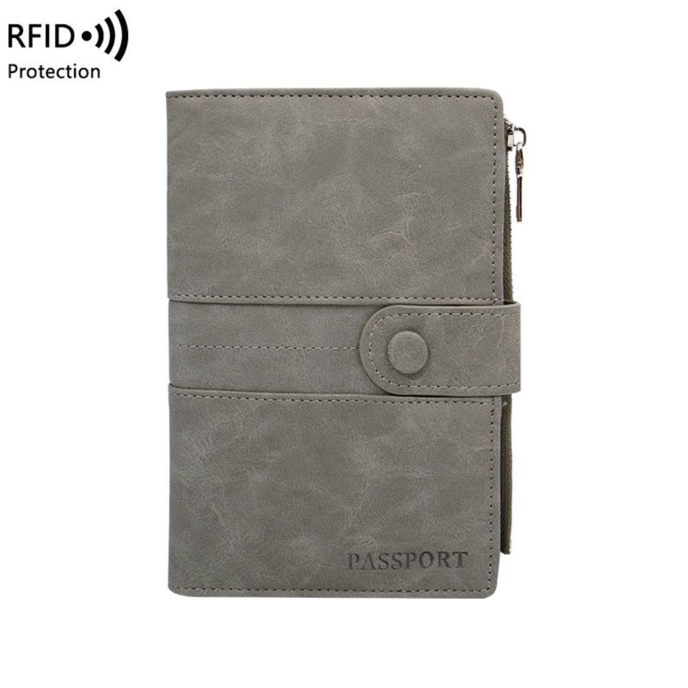 RFID Anti-Theft PU Passport Ba - Passport Wallet Rfid reseña y precio