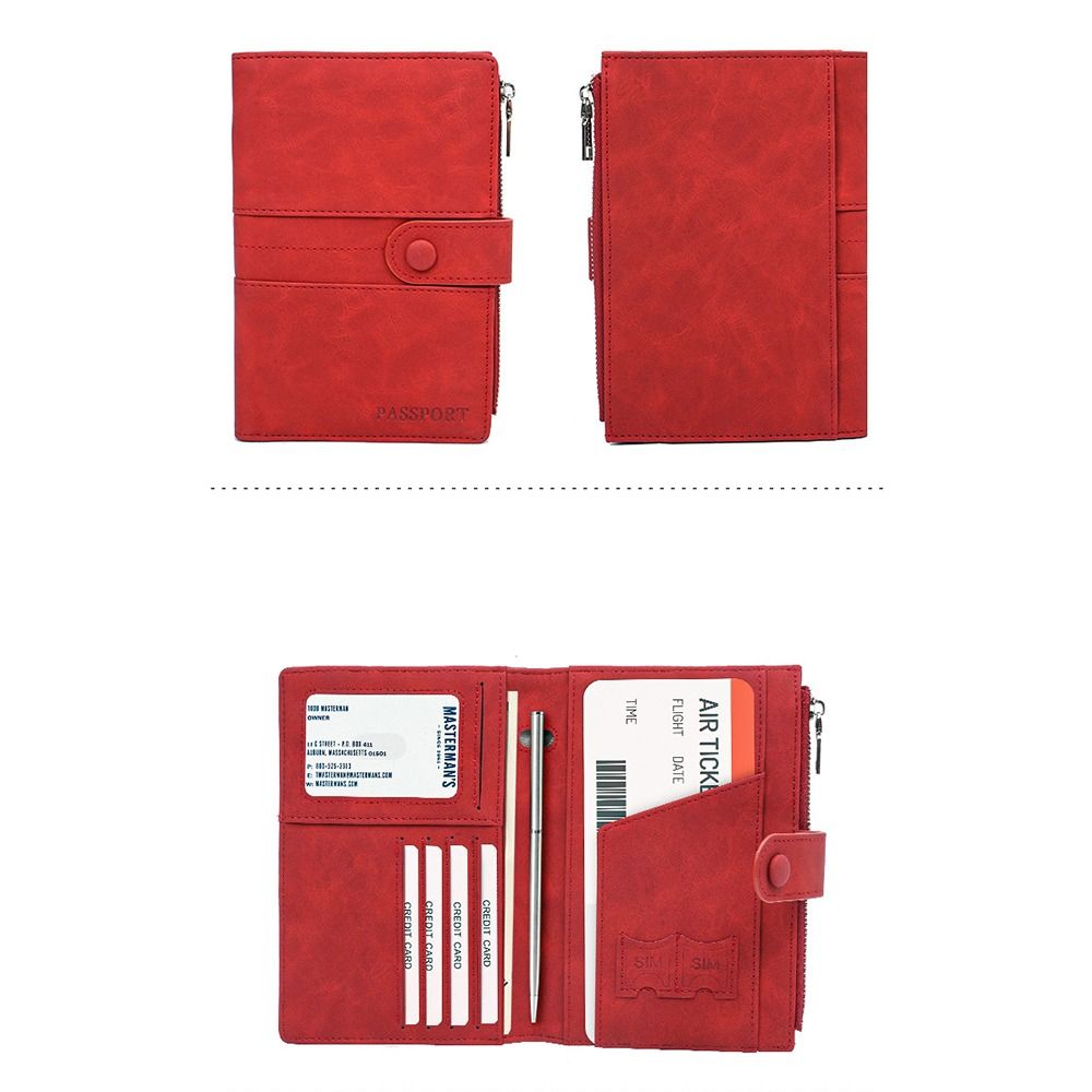 RFID Anti-Theft PU Passport Ba - Passport Wallet Rfid reseña y precio