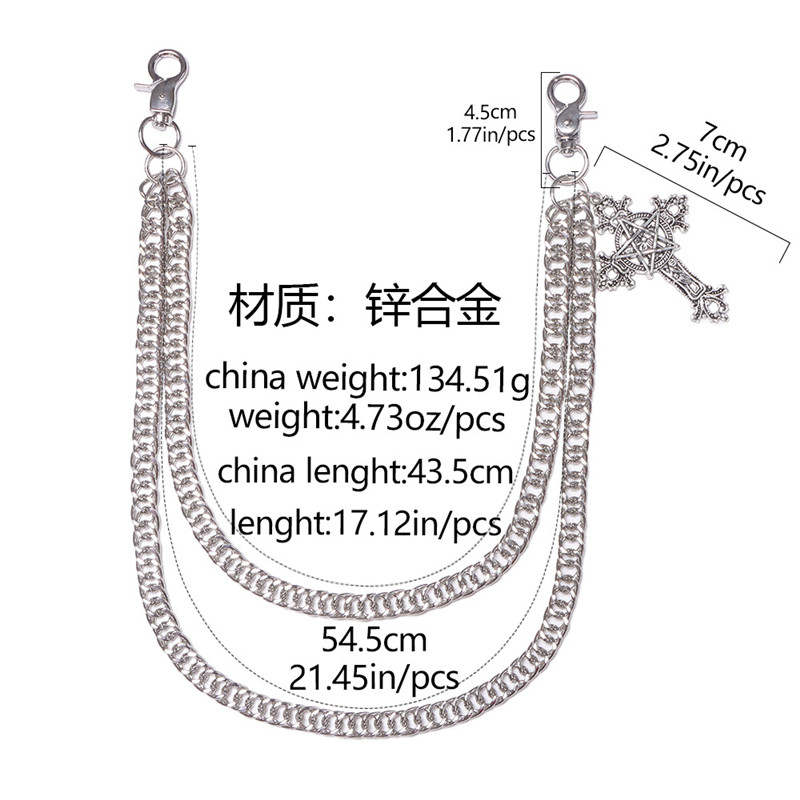 Fashion Punk Metal Pants Chain - Men'S Accessories Chain reseña y precio