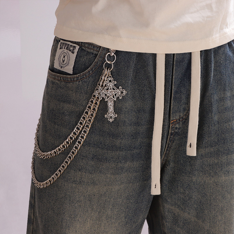 Fashion Punk Metal Pants Chain - Men'S Accessories Chain reseña y precio