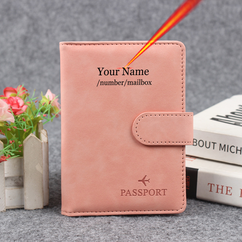 Magnetic Button Passport Cover - Passport Wallet Rfid reseña y precio