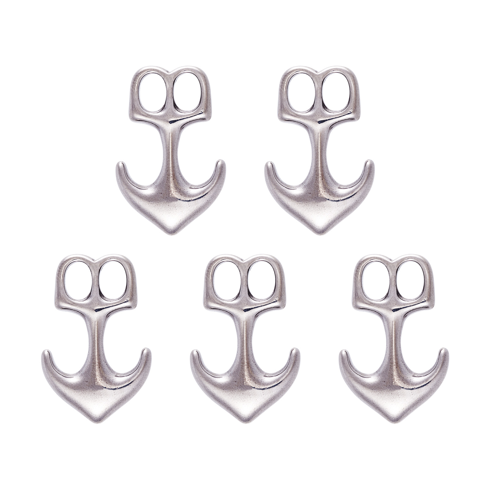 5pcs Anchor Hook Clasps 304 St - Men Accessories Jewellery reseña y precio