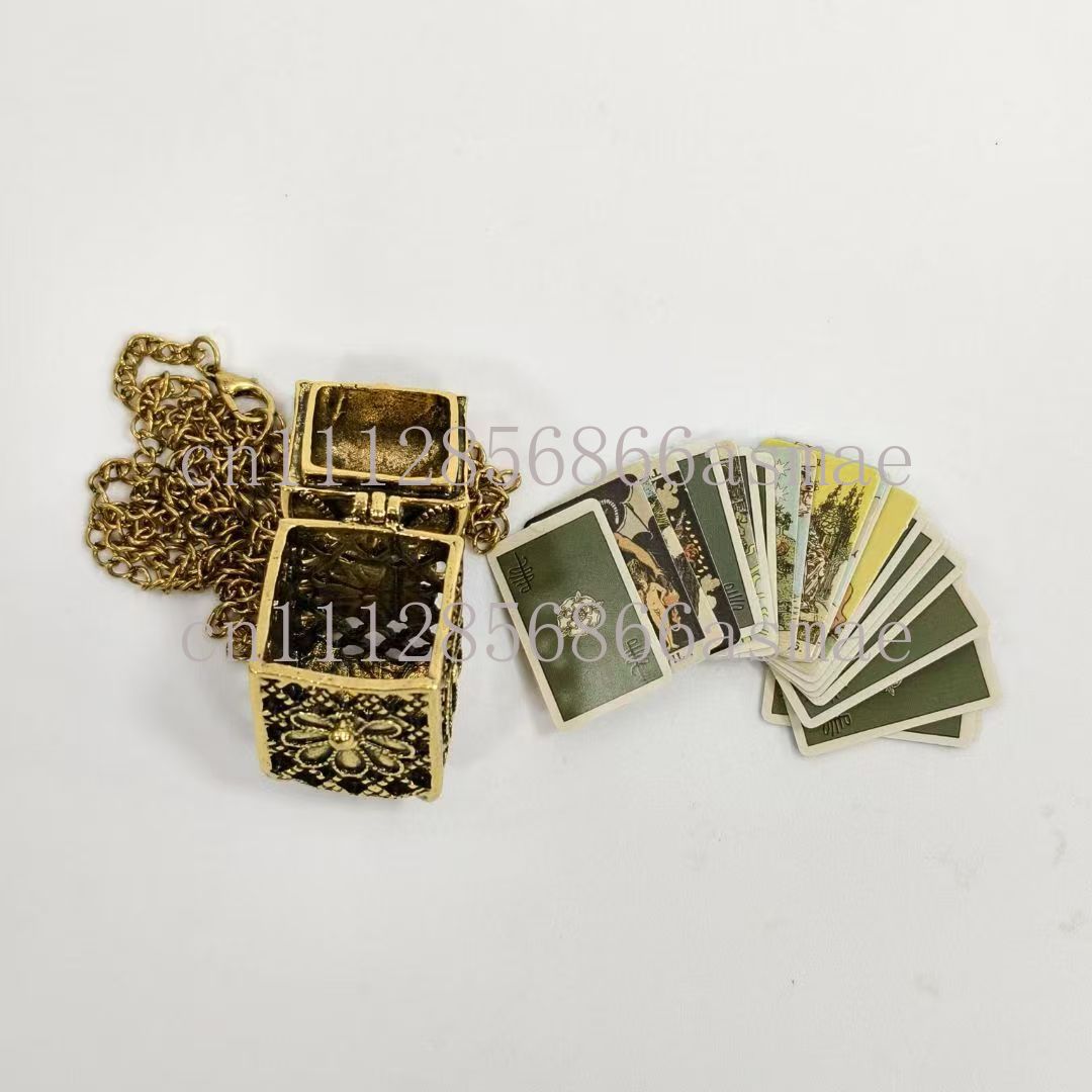 Vintage Alloy Tarot Card Penda - Men Accessories Usa reseña y precio