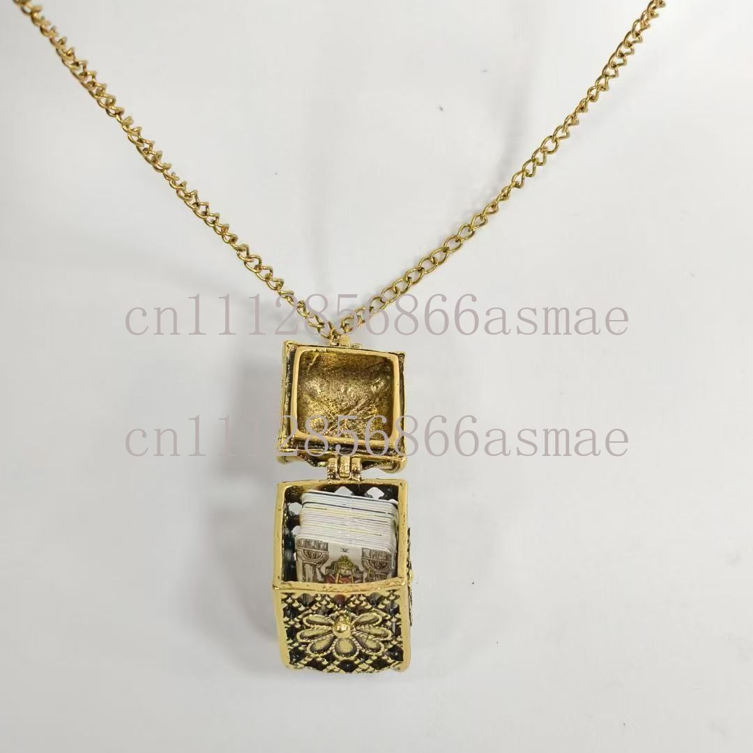 Vintage Alloy Tarot Card Penda - Men Accessories Usa reseña y precio