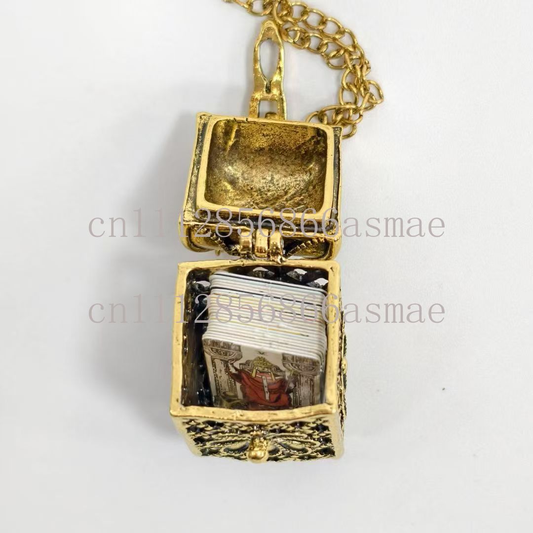 Vintage Alloy Tarot Card Penda - Men Accessories Usa reseña y precio