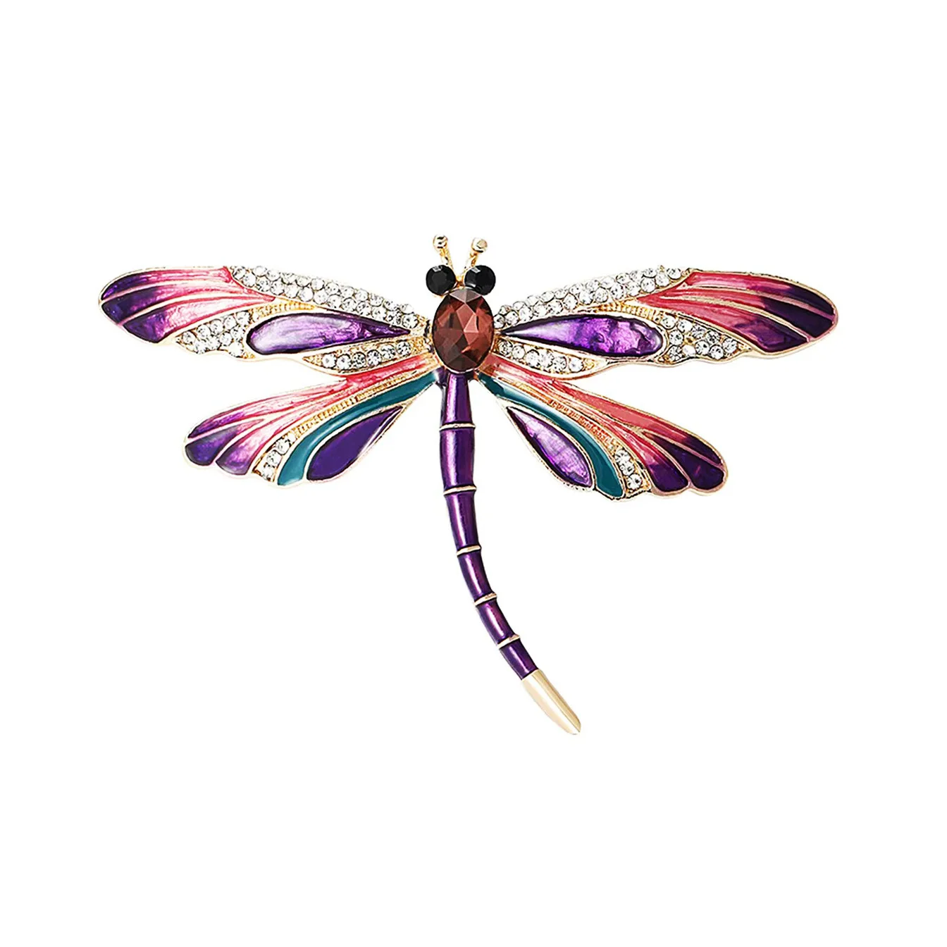 1Pc Trendy Dragonfly Brooches  - Men'S Accessories Trends 2025 reseña y precio