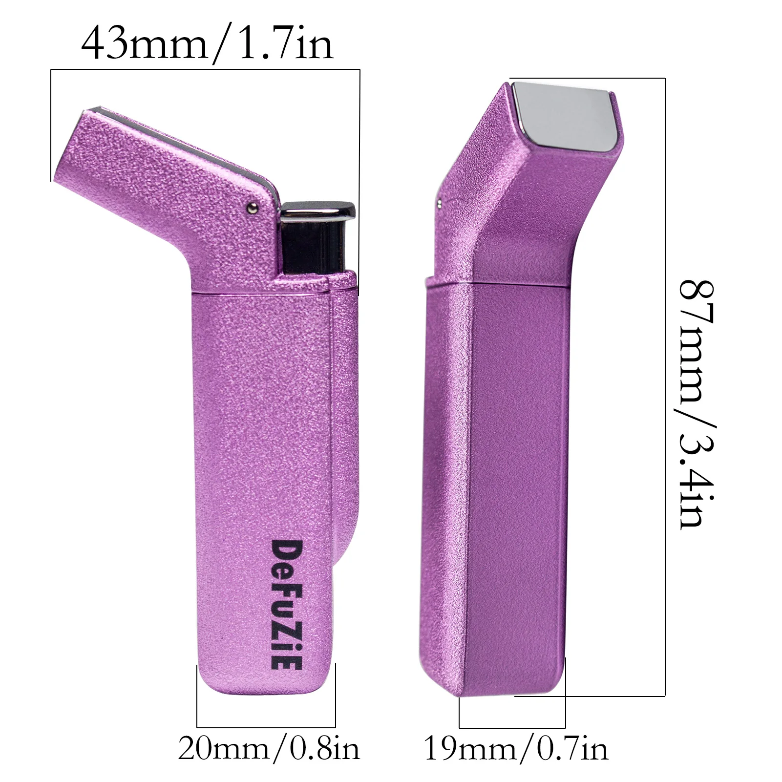 DefuZiE Torch Lighter Windproo - Men Accessories Pk reseña y precio