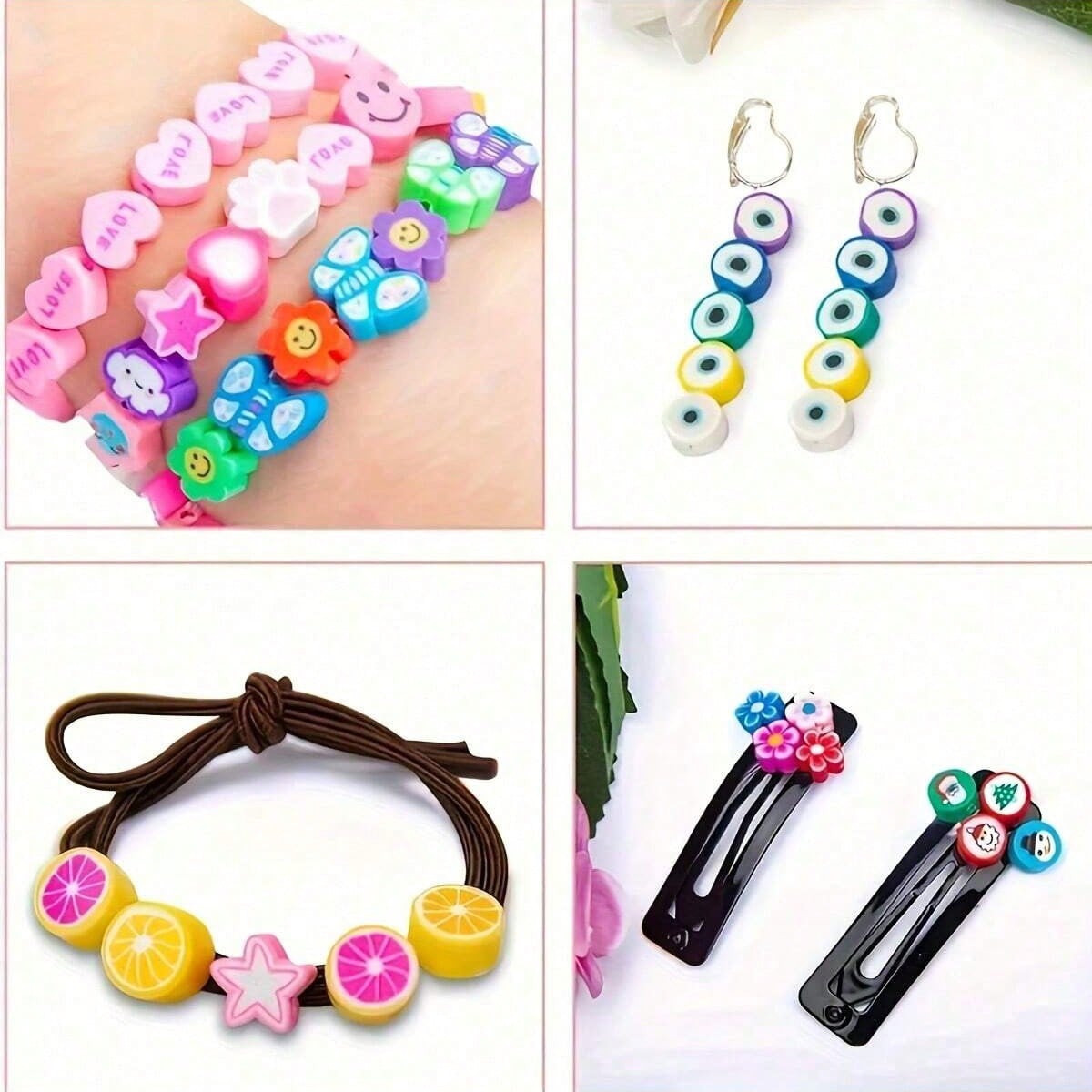 1450/1200/250pcs Polymer Clay  - Men Accessories Jewellery reseña y precio
