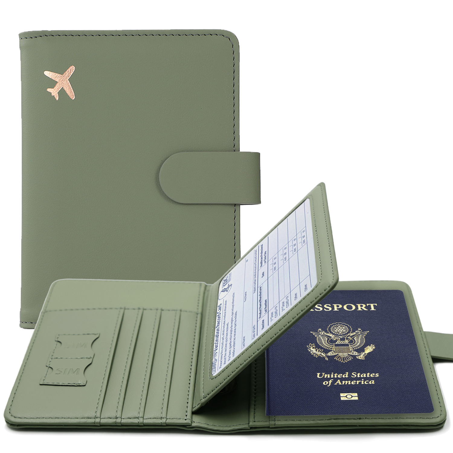 RFID Passport Cover Case Passp - Passport Wallet Rfid reseña y precio