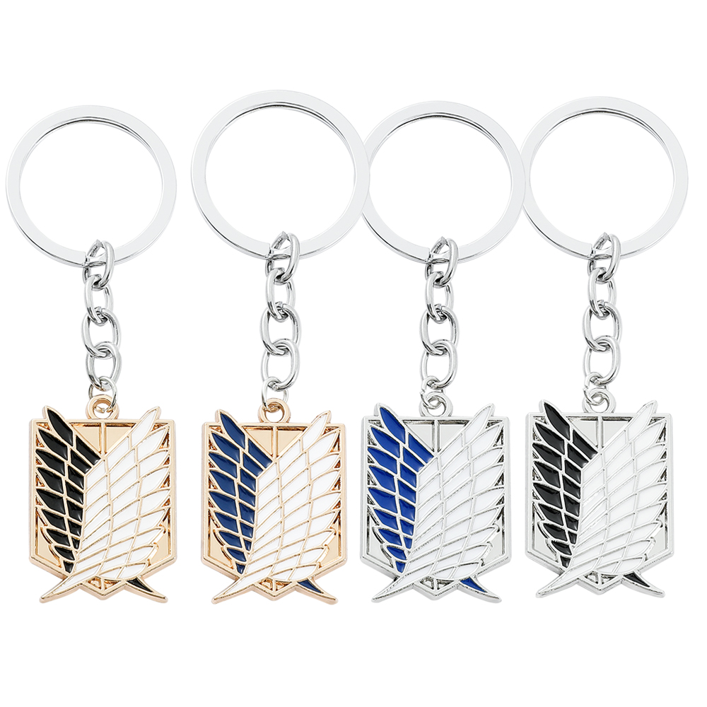Anime Attack on Titan Enamel B - Men Keychain Accessories reseña y precio