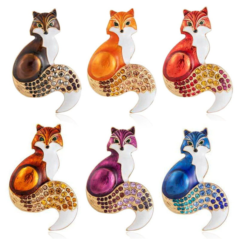 1Pc Retro Fox Brooch for Men W - Men'S Accessories Trends 2025 reseña y precio