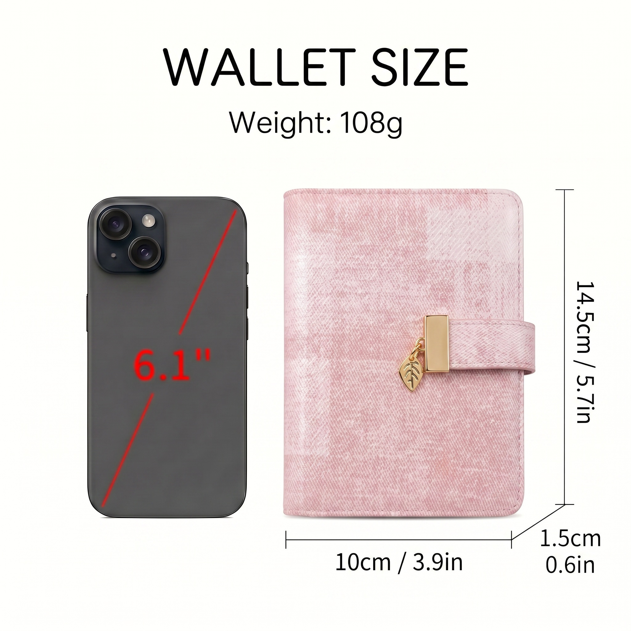Pomelo Best Pink Plaid RFID Bl - Passport Wallet Rfid reseña y precio