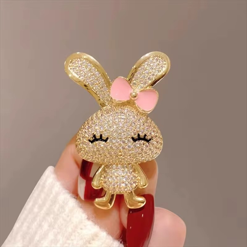 Romantic Rabbit Brooch for Men - Men'S Accessories Trends 2025 reseña y precio