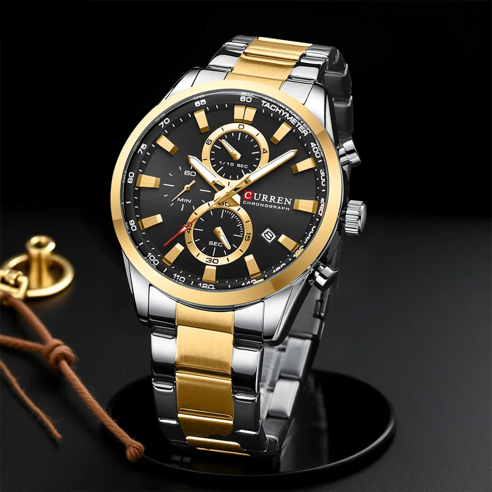 CURREN Casual Quartz Chrono Sp - Men Accessories Jewellery reseña y precio