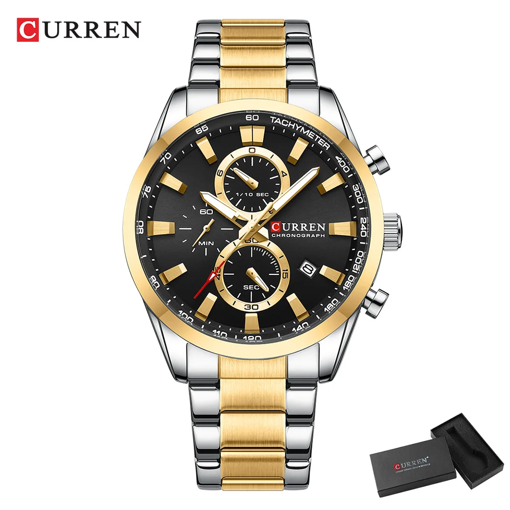 CURREN Casual Quartz Chrono Sp - Men Accessories Jewellery reseña y precio