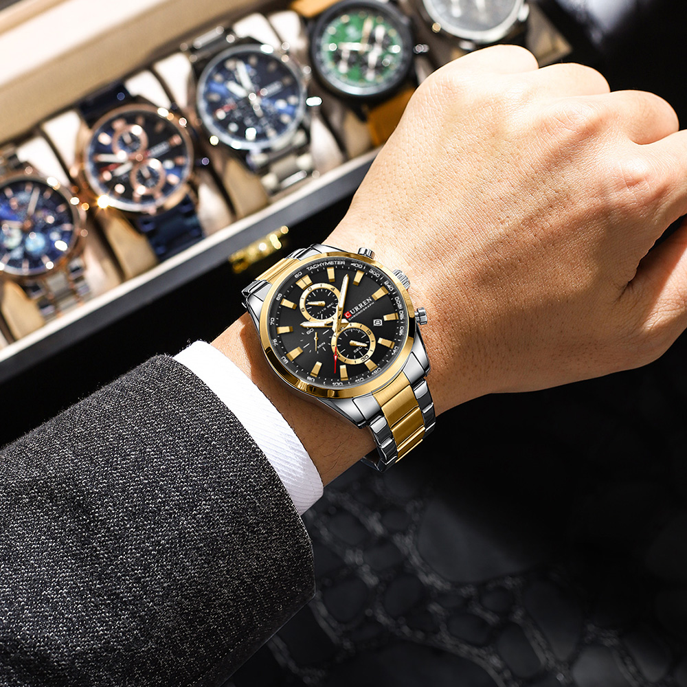 CURREN Casual Quartz Chrono Sp - Men Accessories Jewellery reseña y precio